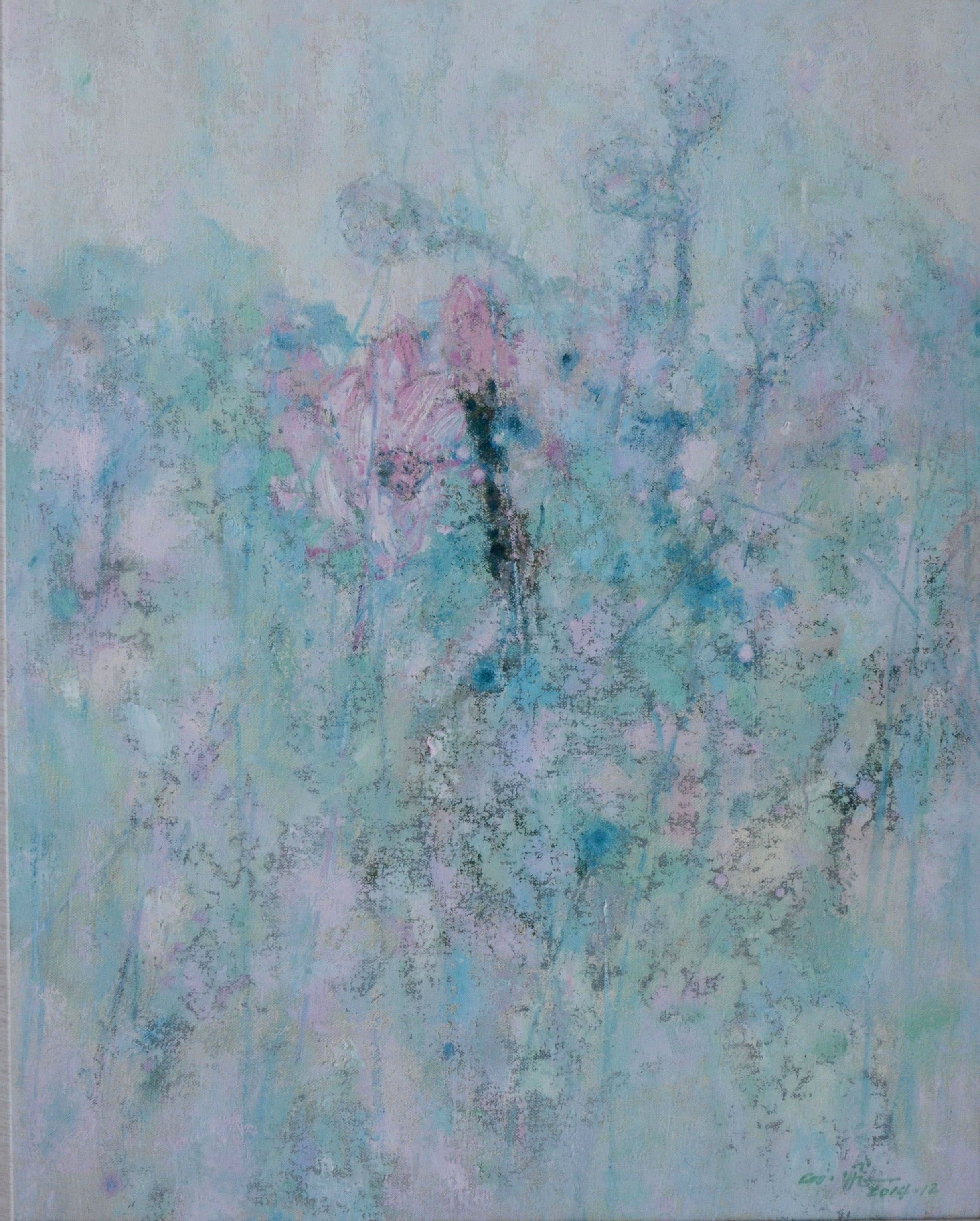 《清荷图》(81×100cm) 《清荷图》(81×100cm)