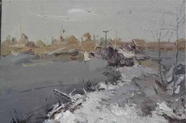 乡土之二  50.60  油画