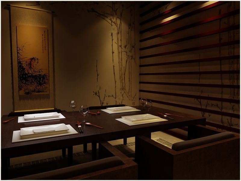 新中式包房设计