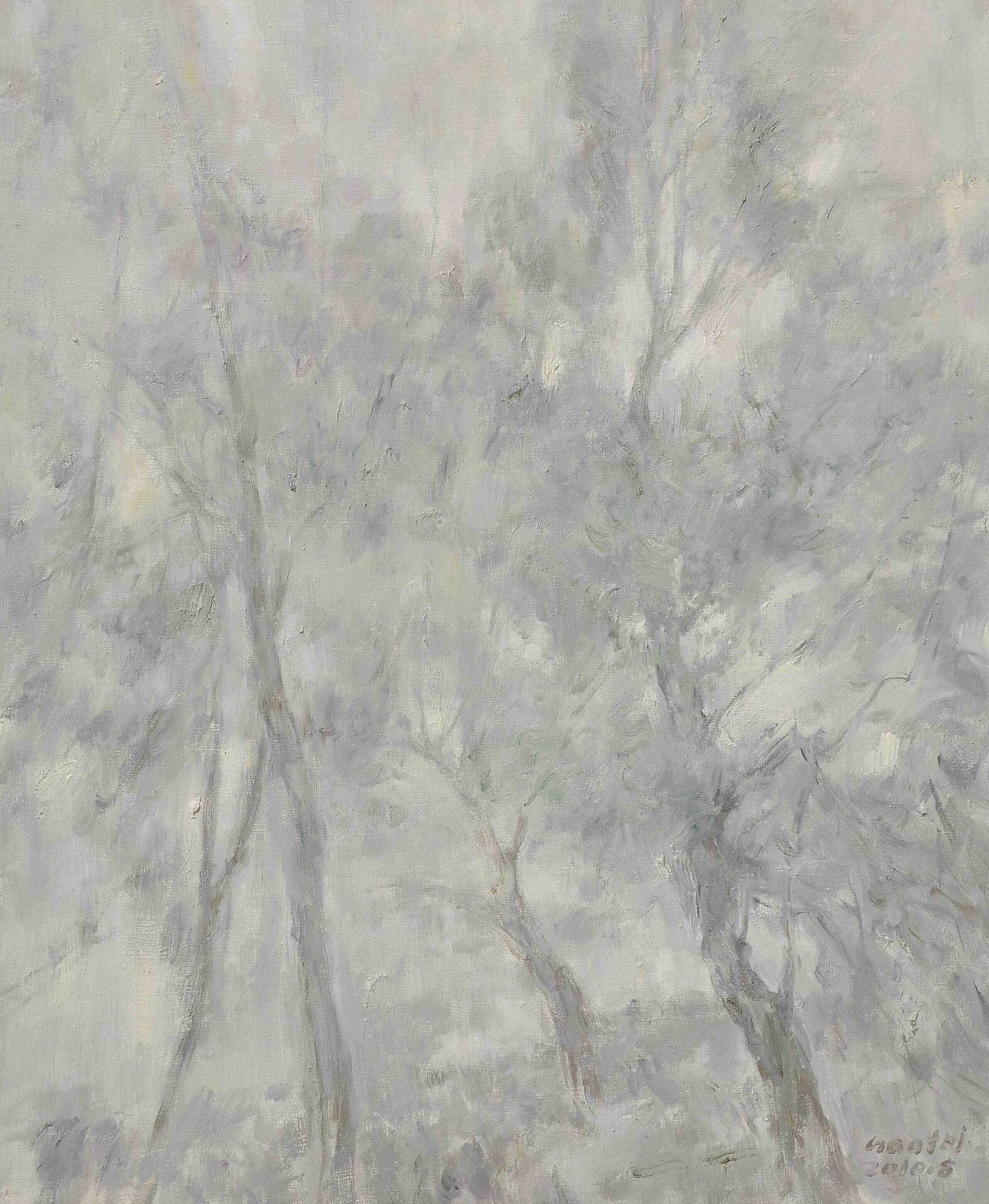 《岚影》(60×50cm) 《岚影》(60×50cm)