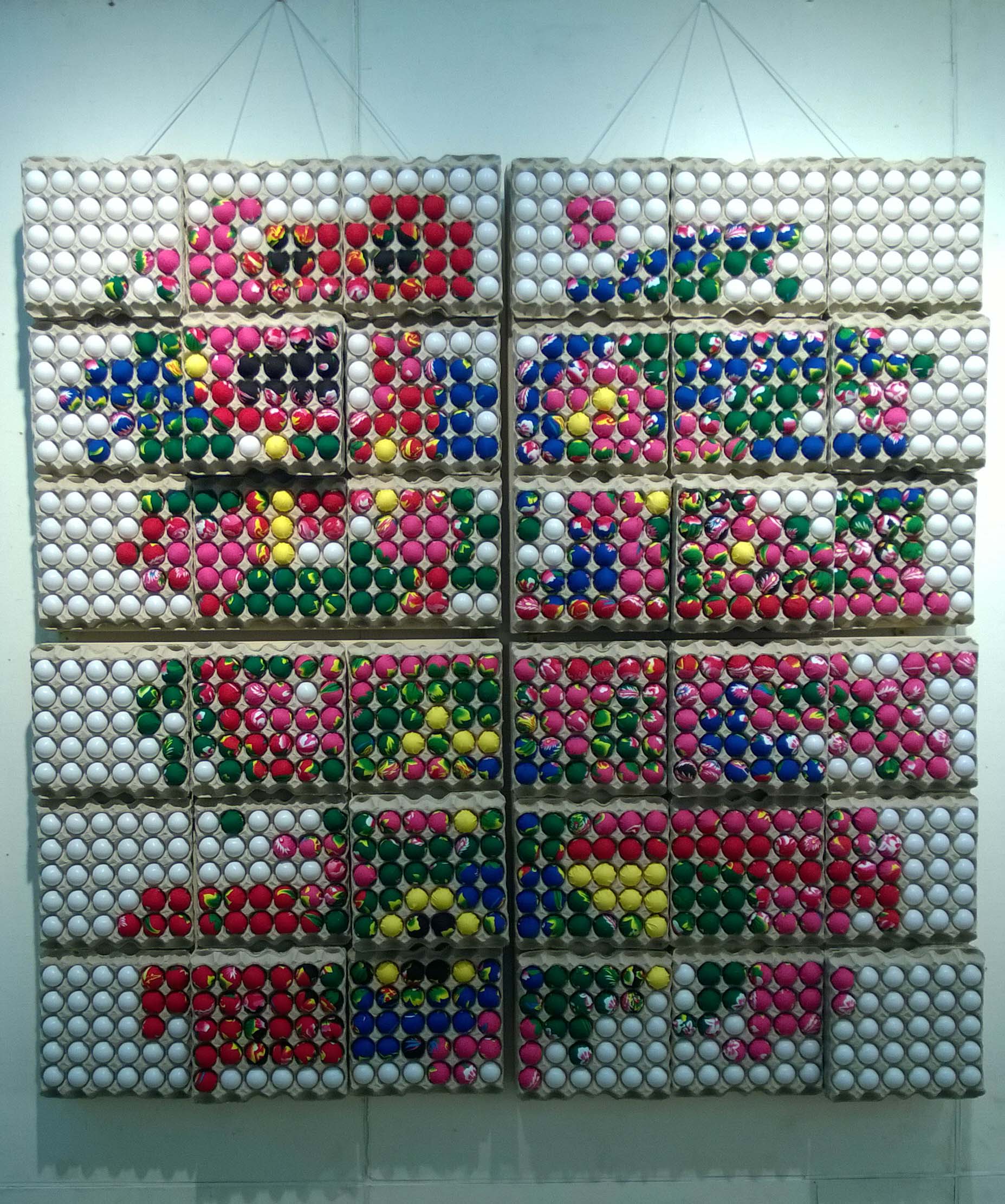 纤维艺术-《凤还巢》