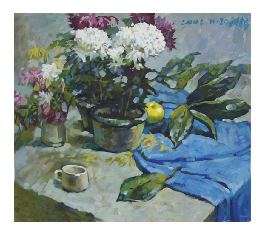 水粉静物2