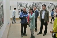 美术学院与上海大学美术学院联合举办“课堂内外的水墨”师生绘画展