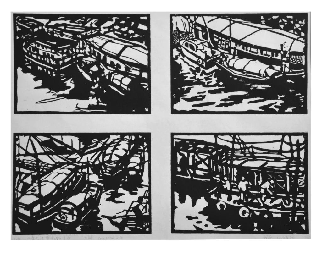 青弋江组画系列一 青弋江组画系列一