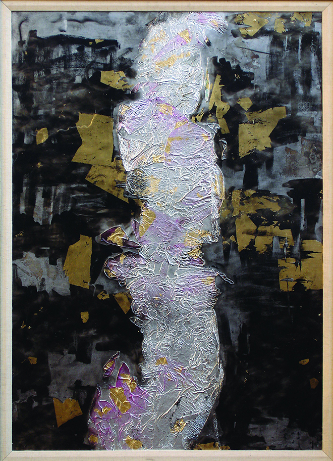 漆画《唐印象》