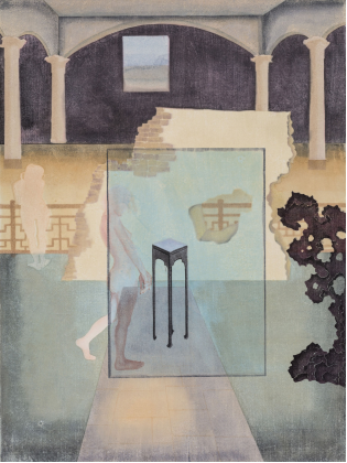 《夢之果Ⅰ》水印木刻50cm×70cm