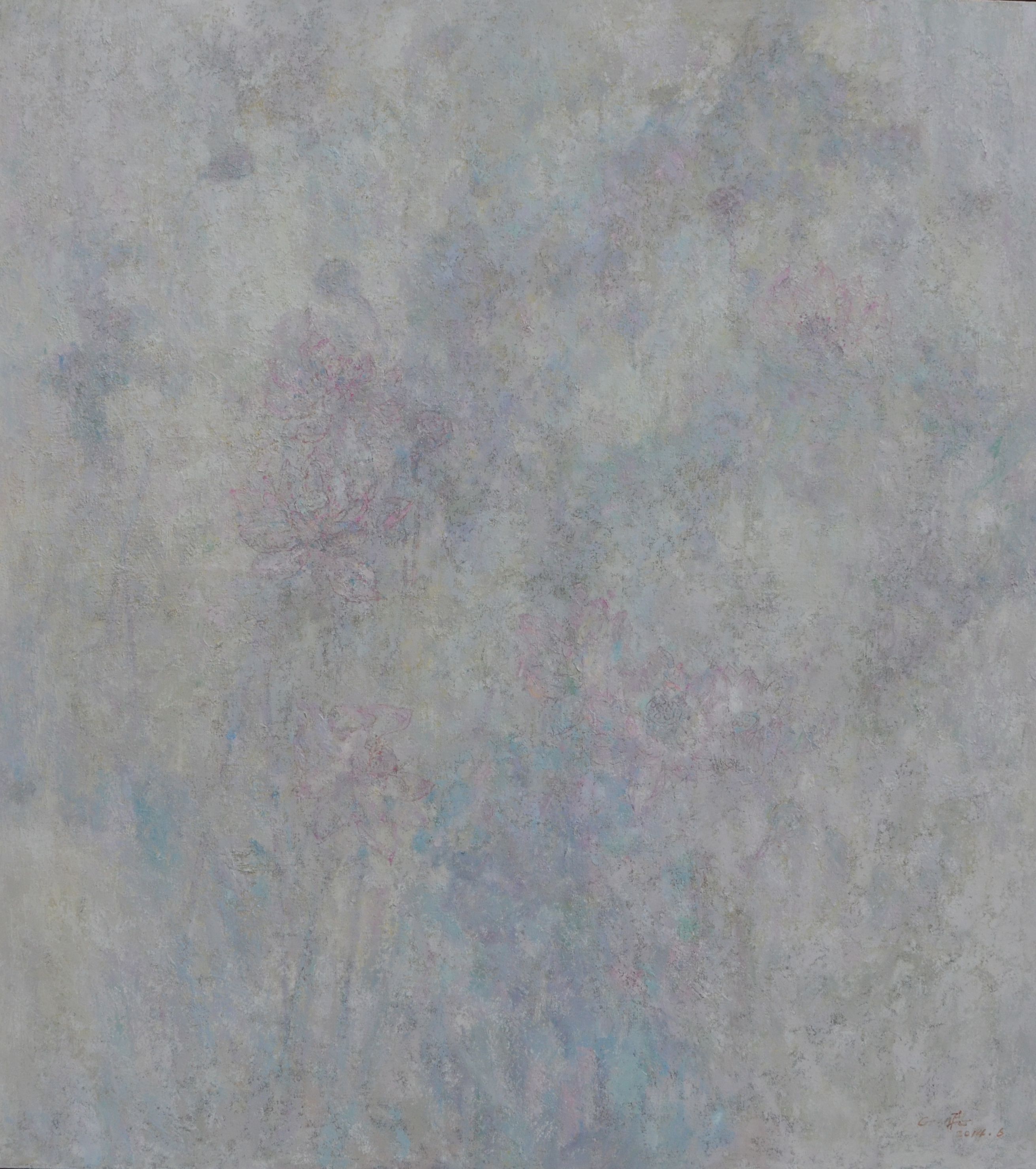 《晨岚》180x200cm 《晨岚》180x200cm